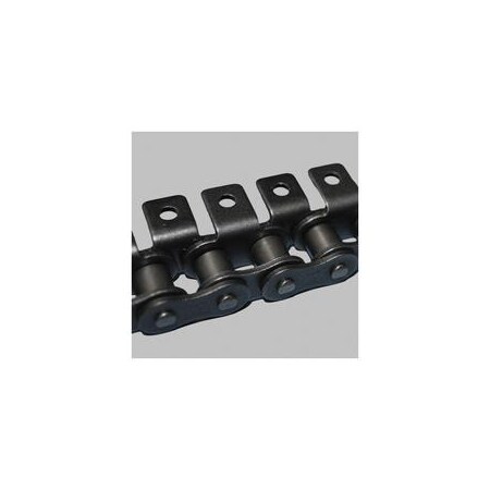 Tsubaki Chain Atch 10Ft 1In 5/8In 5/8In Cs 1/8In Pk, 80A12LRB 80A12LRB